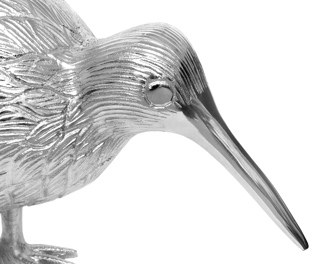 brillibrum-kiwi-vogel-dekofigur-metall-silber-9x9x12-cm-gl-cksbringer image 4
