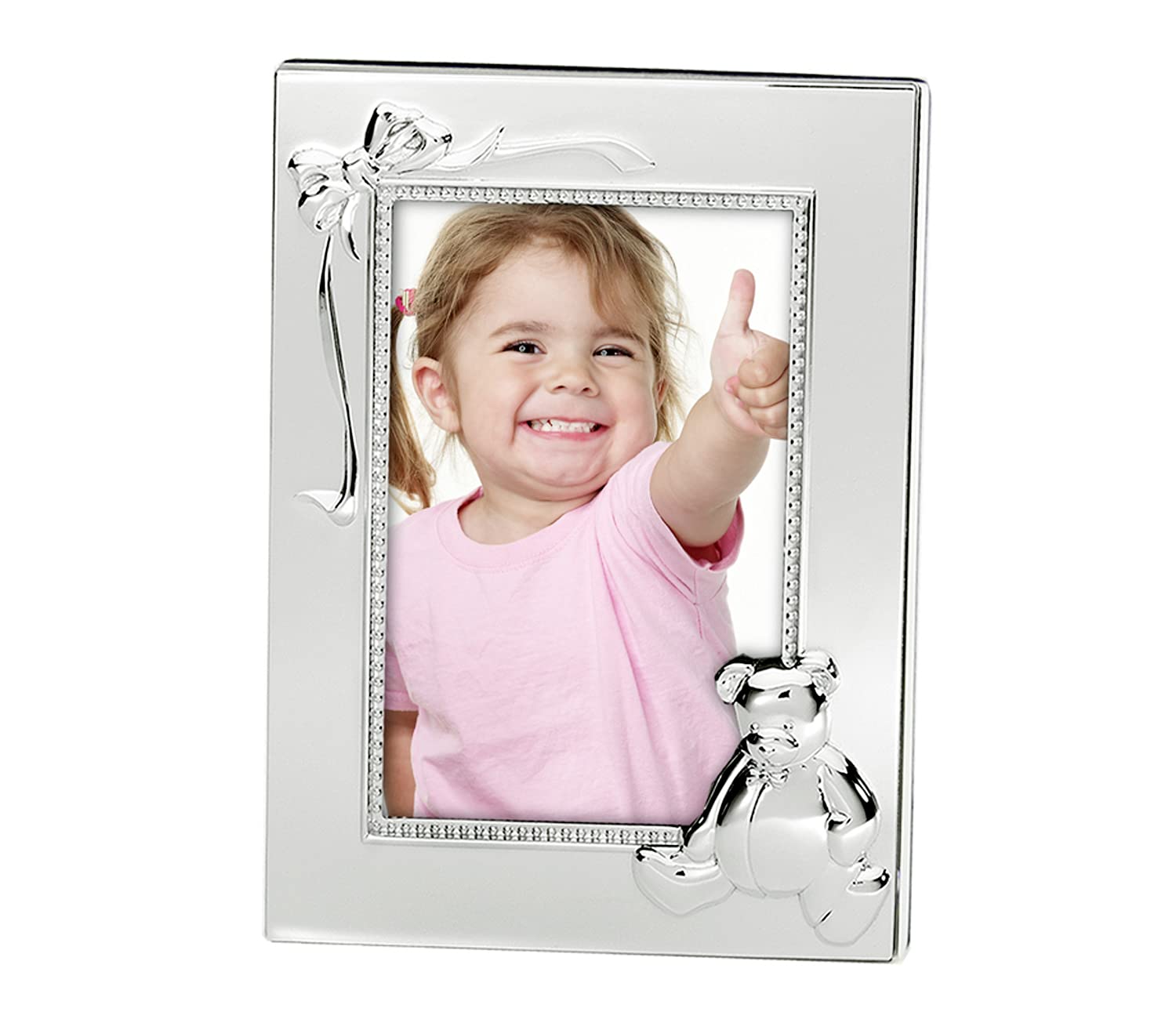 brillibrum-baby-bilderrahmen-versilbert-b-rchen-10x15-mit-wunschgravur-bis-15-ze image 1