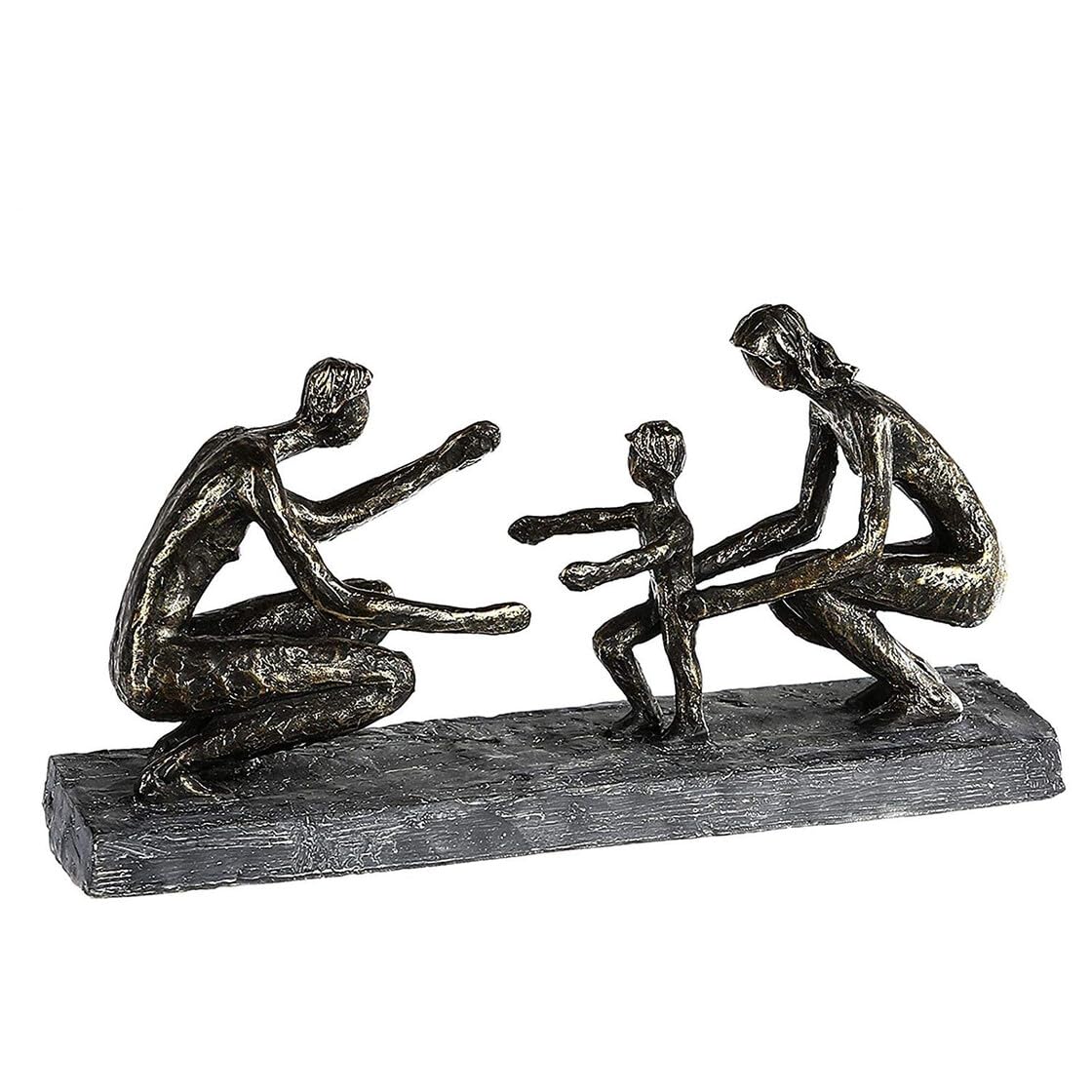 brillibrum-familie-skulptur-erste-schritte-polyresin-34-cm image 1