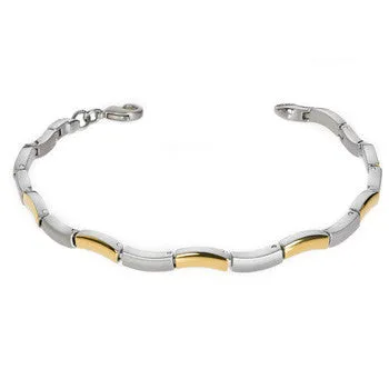 boccia-0370-02-titan-armband-gewellt-bicolor-20cm image 1