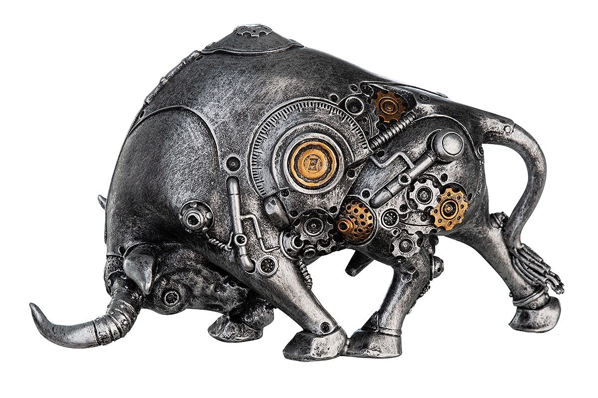 brillibrum-steampunk-bulle-stier-variante-6-mechanical-skulptur-22-cm-zahnrad-lo image 2