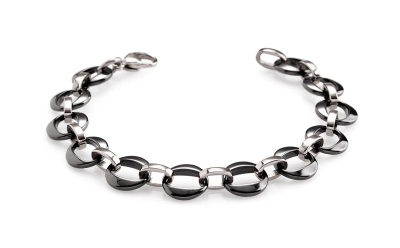 boccia-0394-02-titanium-armband-schwarz-keramik-poliert image 2