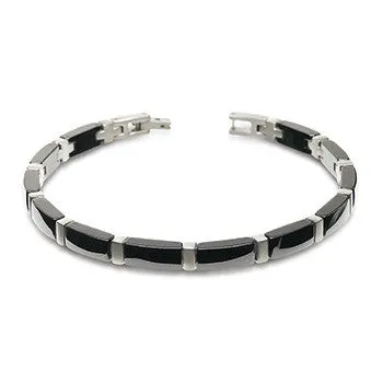 boccia-titanium-armband-0371-04-keramik-schwarz-20cm image 1