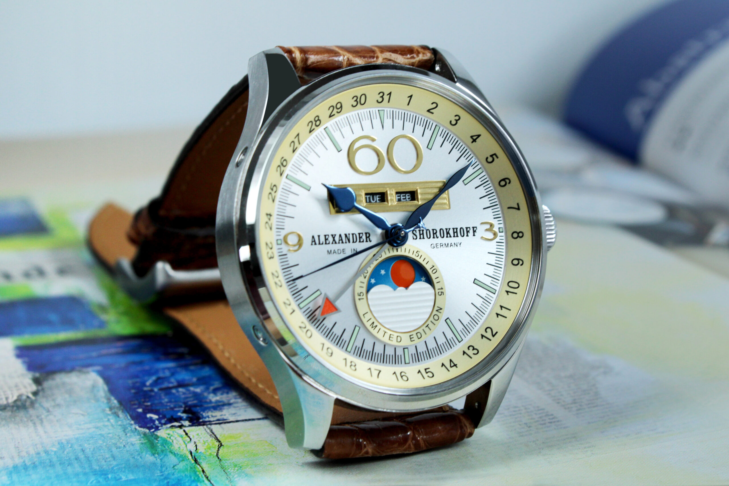 alexander-shorokhoff-vollkalender-merkur-2-herrenuhr image 2