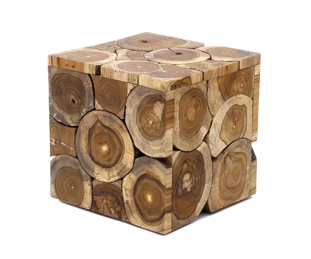 brillibrum-teakholz-hocker-beistelltisch-klein-29x29x29-natur image 1