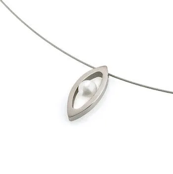 boccia-0773-01-titanium-anh-nger-augenform-mit-perle-matt-poliert image 1