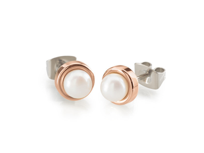 boccia-0594-03-titan-ohrstecker-ros-gold-perle-5-mm image 3