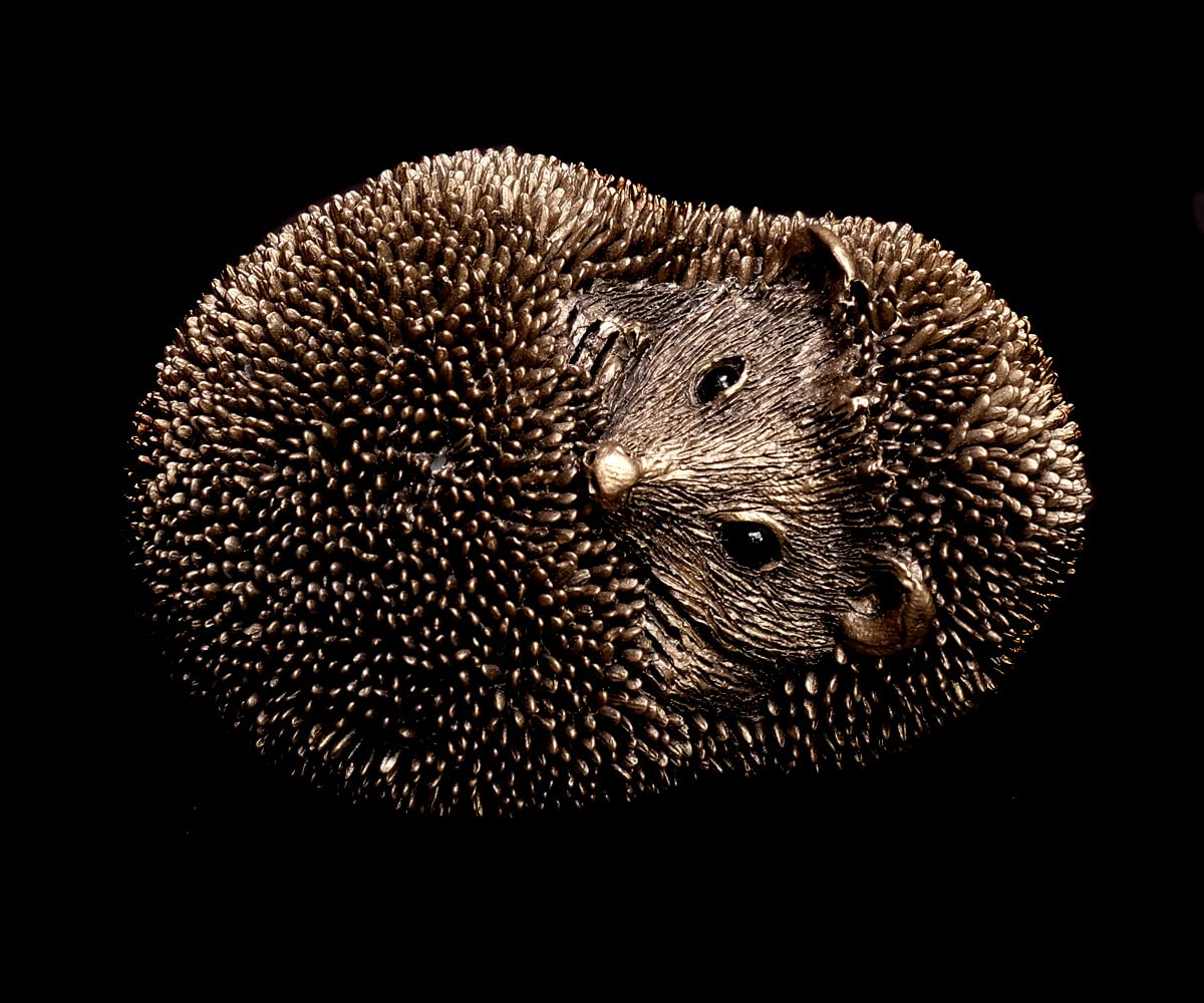 brillibrum-igel-deko-figur-aus-kunstharz-bronze-eingerollt-11-x-8-5-x-6-5-cm image 4