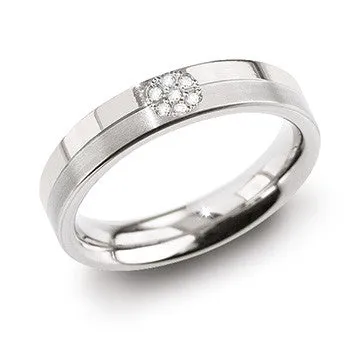 boccia-0129-05-titanium-diamantring-7-diamanten-0-035-ct-4-5-mm image 1