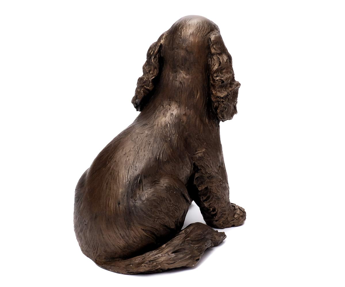 brillibrum-dekofigur-hund-cocker-spaniel-gro-handmade-kunstharz-bronze-29-cm image 5