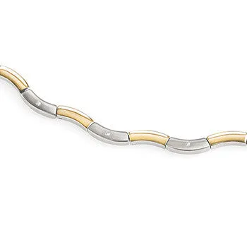 boccia-0844-04-titanium-wellen-halskette-mit-4-diamanten-17-bicolor image 1