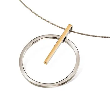 boccia-titanium-07023-02-anh-nger-offener-kreis-gold image 1