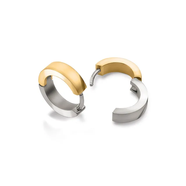 boccia-0510-15-titan-klappcreolen-bicolor-gold-13mm image 1