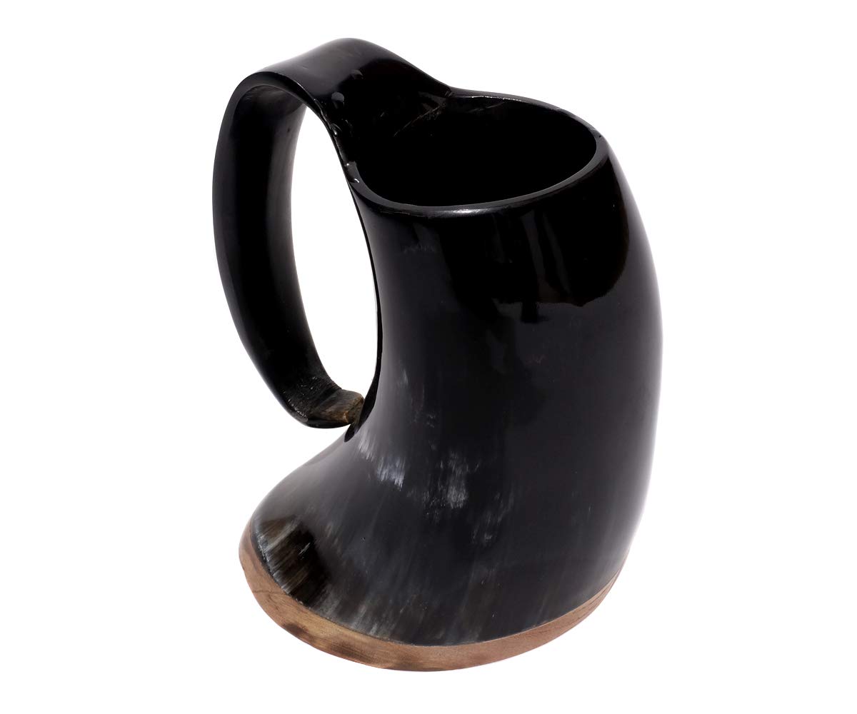 brillibrum-design-trinkhorn-becher-kuhhorn-poliert-mit-griff-300-ml image 3