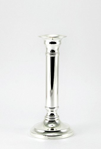 brillibrum-kerzenleuchter-fyler-silber-rund-mittel-ohne-gravur-kandelaber-19-cm image 1