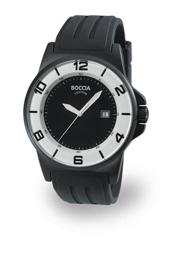 boccia-id-3535-11-titan-herrenuhr-schwarz-kautschuk image 2