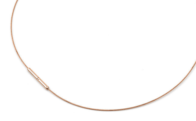 boccia-0802-03-titanium-kette-ros-gold-plattiert-fein image 2