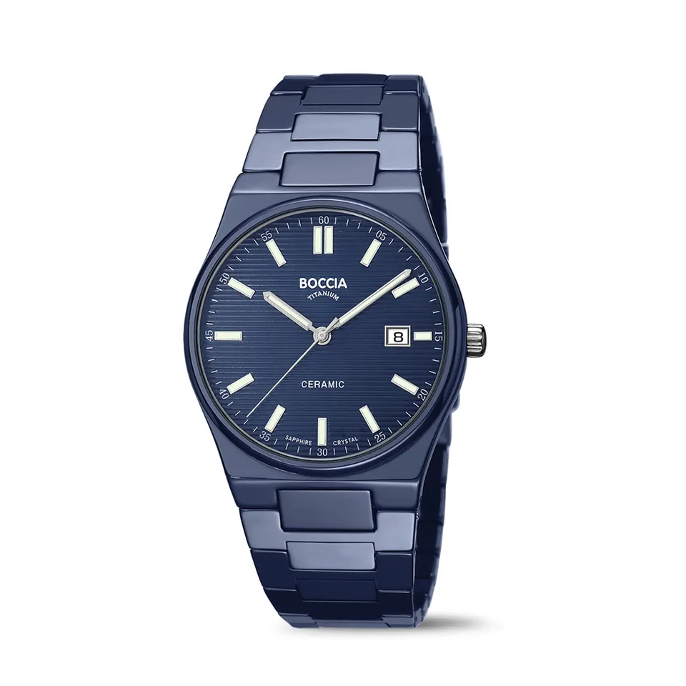 boccia-3675-02-herren-titan-uhr-blau-keramik-saphirglas image 1