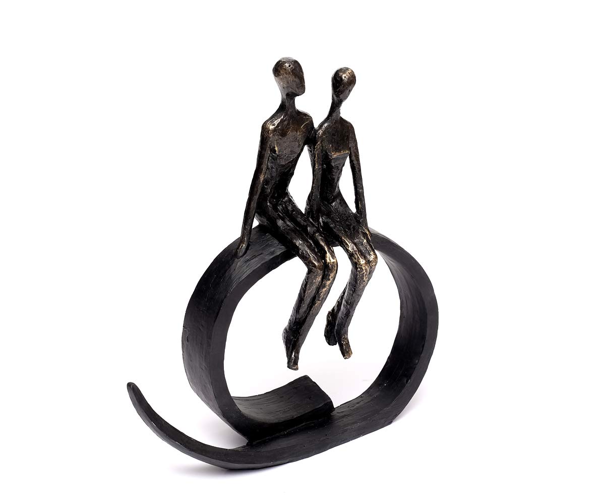 brillibrum-skulptur-liebespaar-bronze-polyresin-35-cm image 6