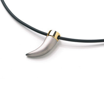 boccia-0735-02-titanium-anh-nger-horn-bicolor image 1