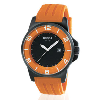 boccia-id-titanium-3535-39-herrenuhr-titan-orange-kautschuk-45-mm image 1
