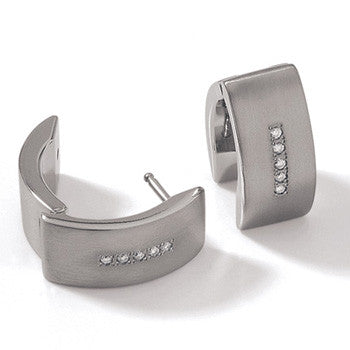 boccia-0521-02-titanium-creolen-14mm-mit-10-diamanten image 1