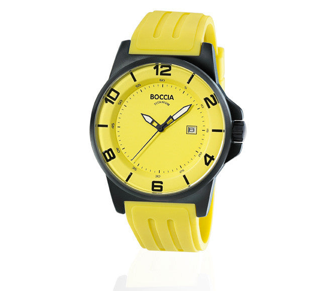 boccia-id-3535-28-titan-herrenuhr-gelb-45mm image 2