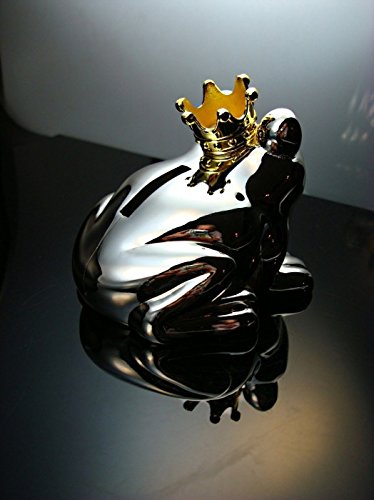 brillibrum-spardose-froschk-nig-frosch-mit-krone-versilbert image 4