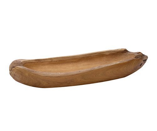 brillibrum-dekoschale-teakholz-50-55-cm-holzschale-natur-unbehandelt image 8