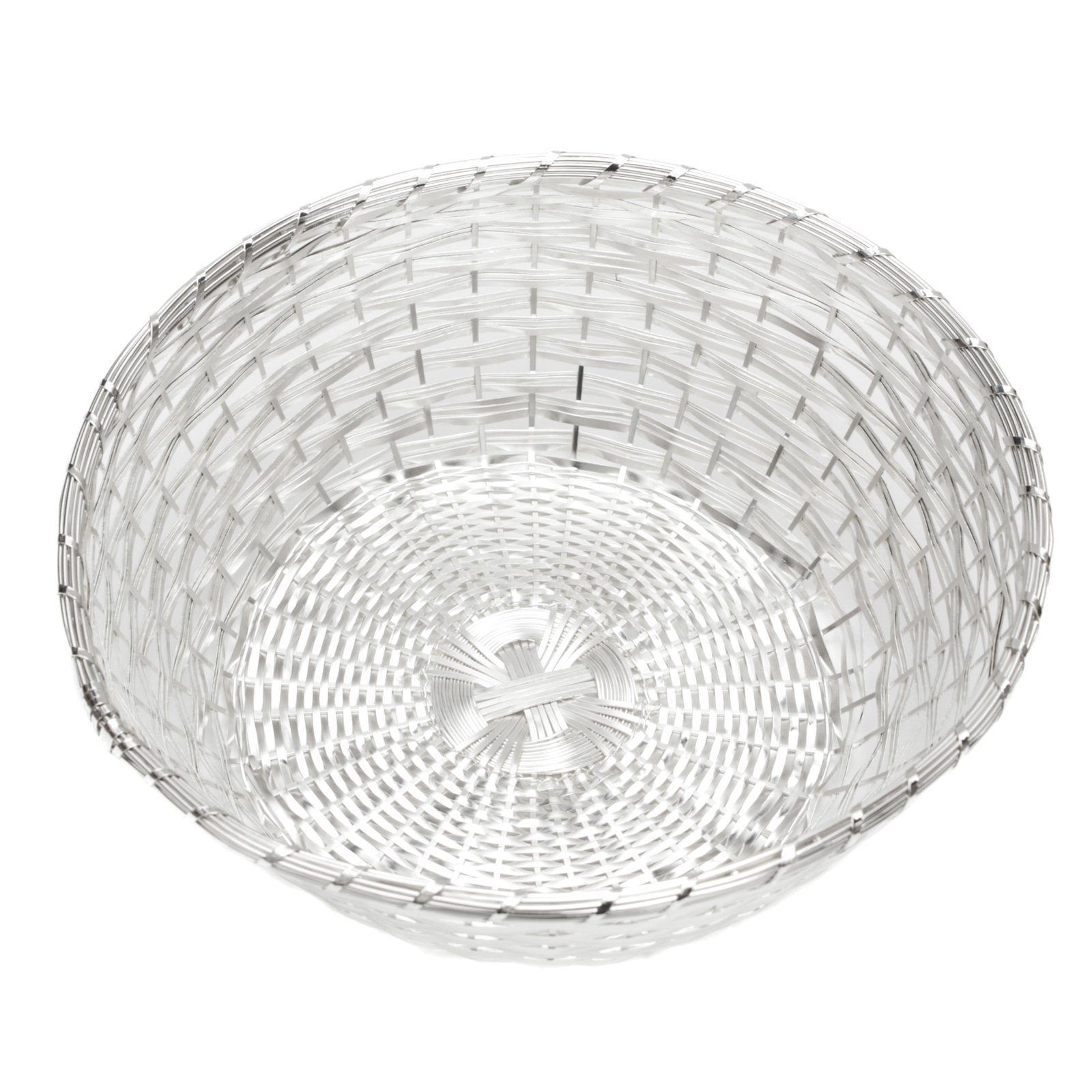 brillibrum-brotkorb-geflochten-25-cm-versilbert-servierkorb-rund-gro image 3