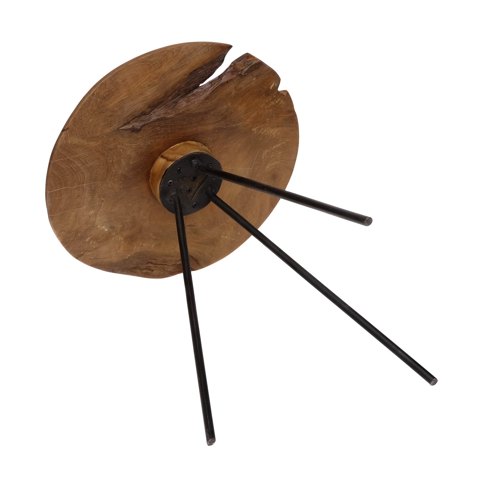 brillibrum-design-teakholz-beistelltisch-dreibein-dunkel-39-5-cm image 5