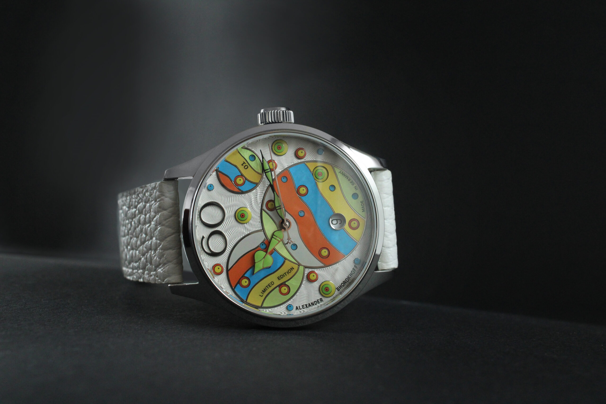 alexander-shorokhoff-crazy-balls-2-bunte-avantgarde-uhr image 4