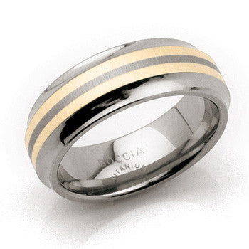 boccia-0111-01-titan-ring-7-mm-mit-doppeltem-14kt-gold-inlay image 1