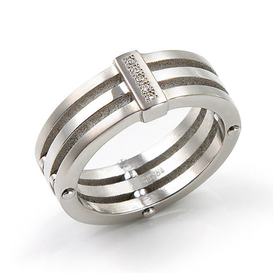 boccia-0126-01-titanium-ring-7-mm-industrial-diamanten-0-025-ct image 2