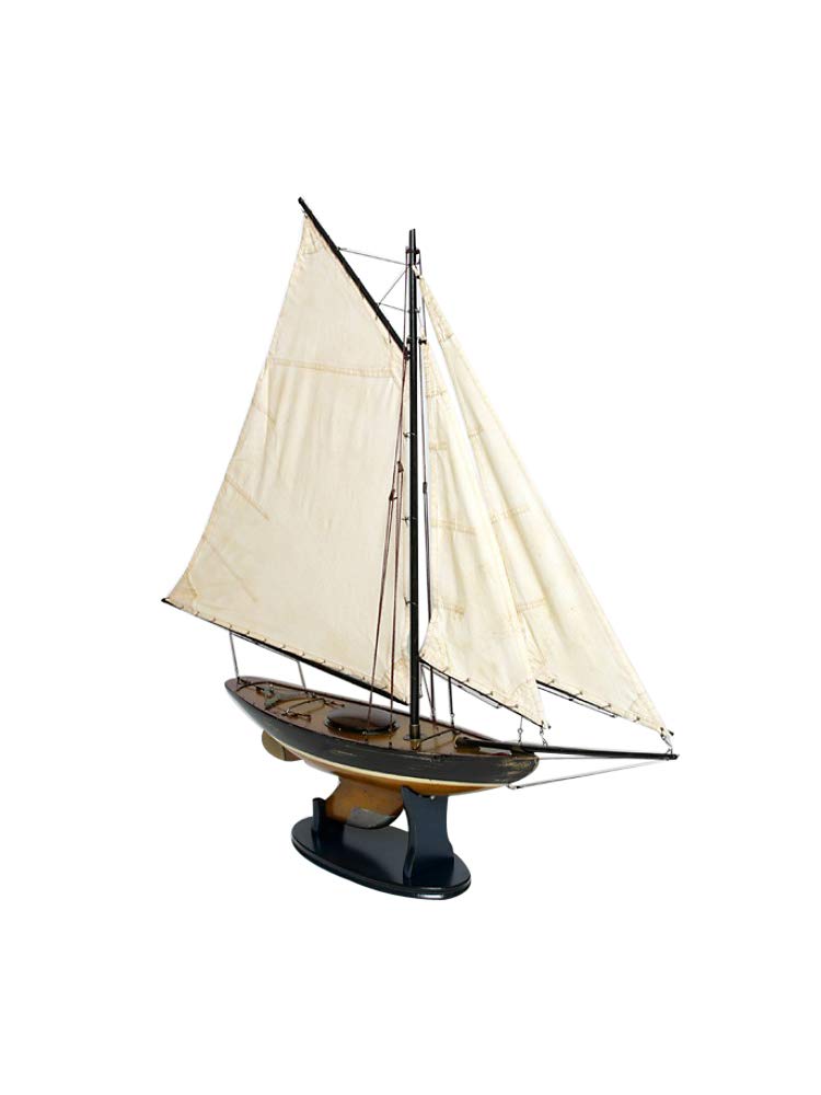 brillibrum-modellschiff-flyer-holz-segelschiff-mit-stoffsegeln-86-cm image 1