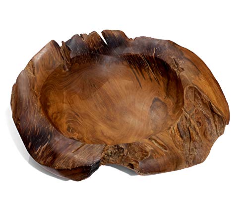 brillibrum-teakholz-schale-rund-50-cm-massive-snackschale-natur image 8