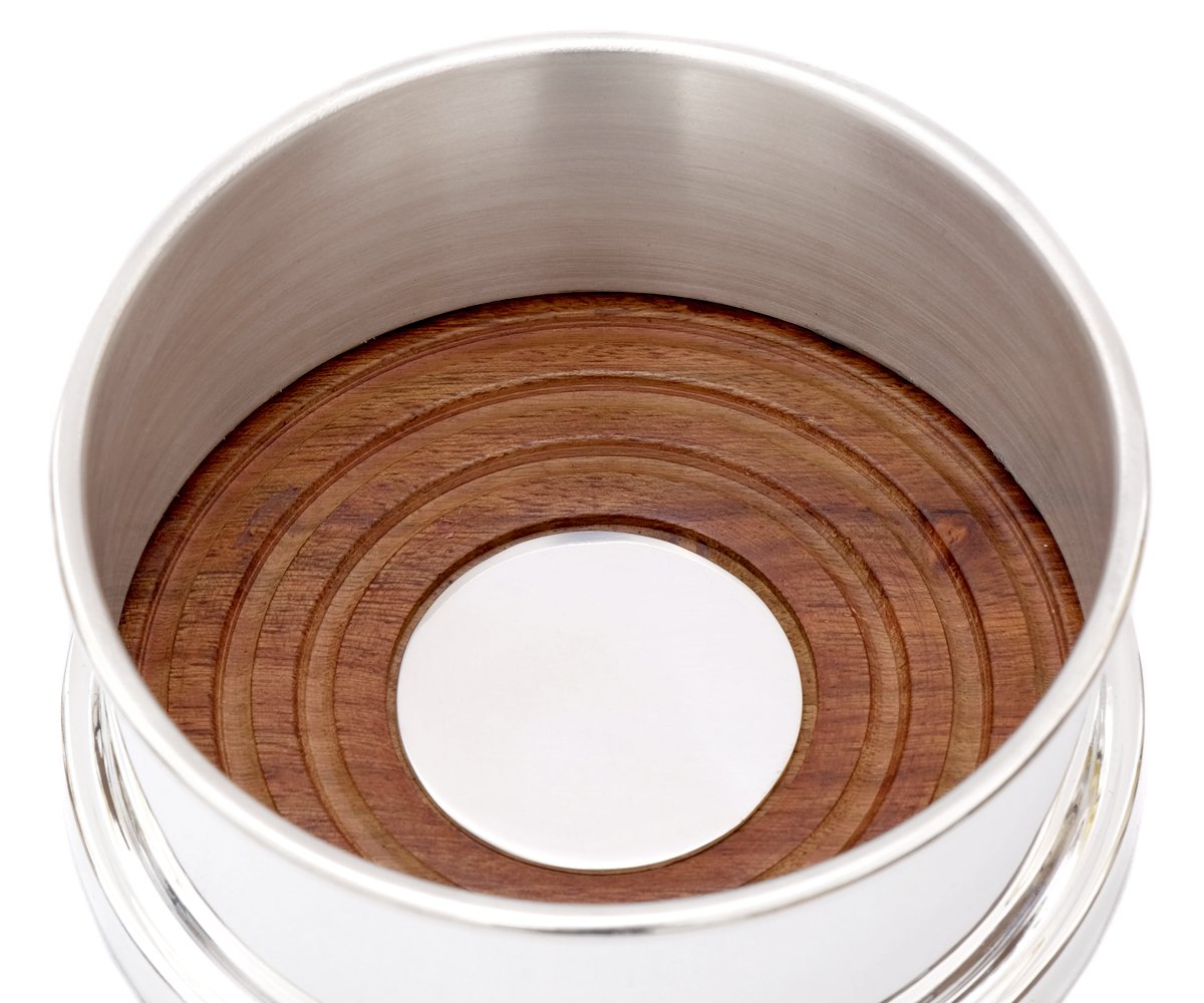 brillibrum-design-flaschenuntersetzer-metall-versilbert-10-cm image 3