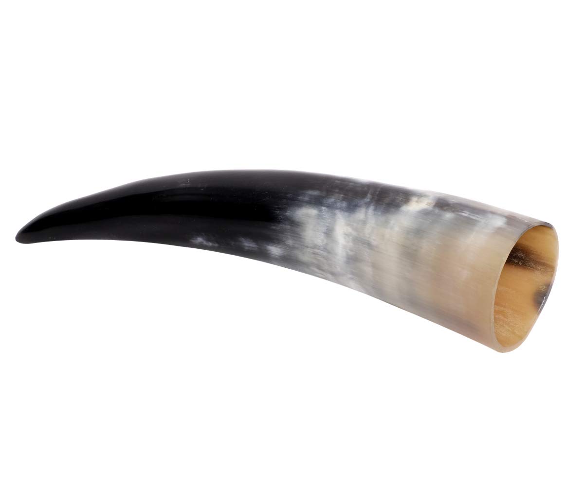 brillibrum-design-trinkhorn-becher-kuhhorn-poliert-mit-griff-300-ml image 8