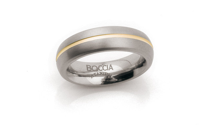 boccia-titanium-0102-03-ring-6-mm-mit-goldrille-poliert image 2
