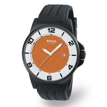 boccia-3535-19-id-herren-titan-uhr-orange-kautschuk-45-mm image 1