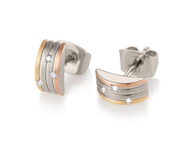 boccia-05006-03-titan-diamant-ohrstecker-bicolor image 2