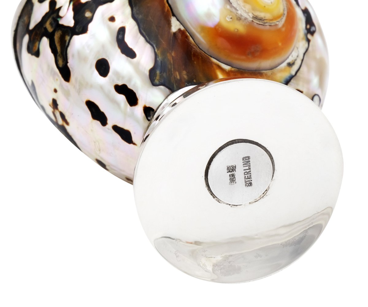 brillibrum-luxus-kaviarschale-schnecke-mit-925-sterlingsilber-perlmutt image 5