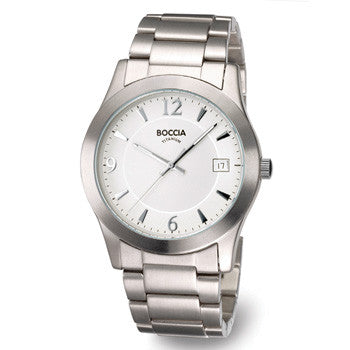boccia-3550-01-titan-herrenuhr-wei-40mm-mit-titanarmband image 1
