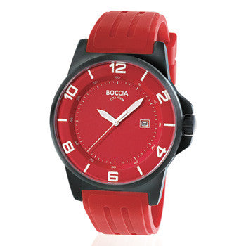 boccia-3535-52-herren-titan-uhr-id-rot-schwarz-45-mm-datum image 1