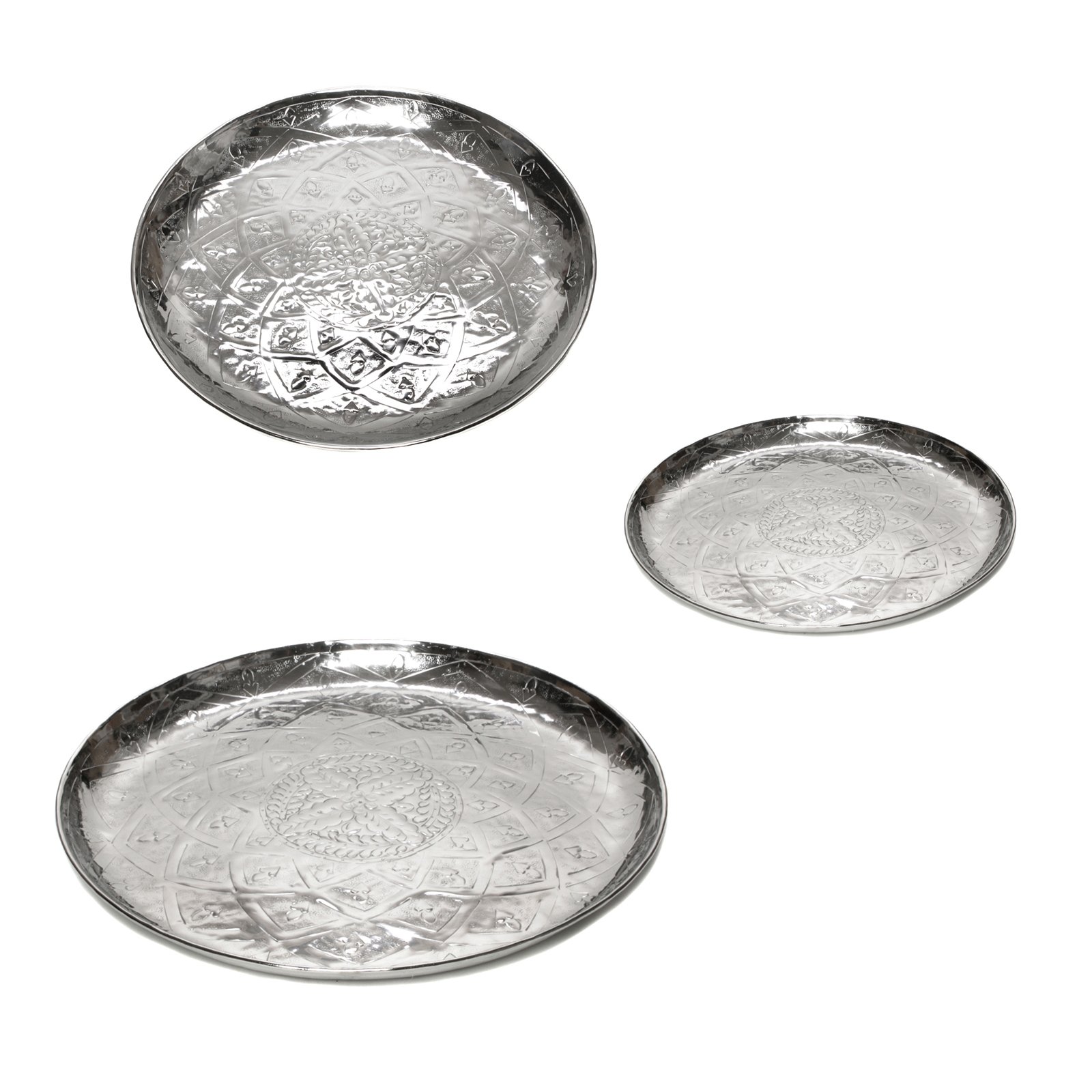 brillibrum-serviertablett-aluminium-rund-35cm-orientalisches-muster image 4