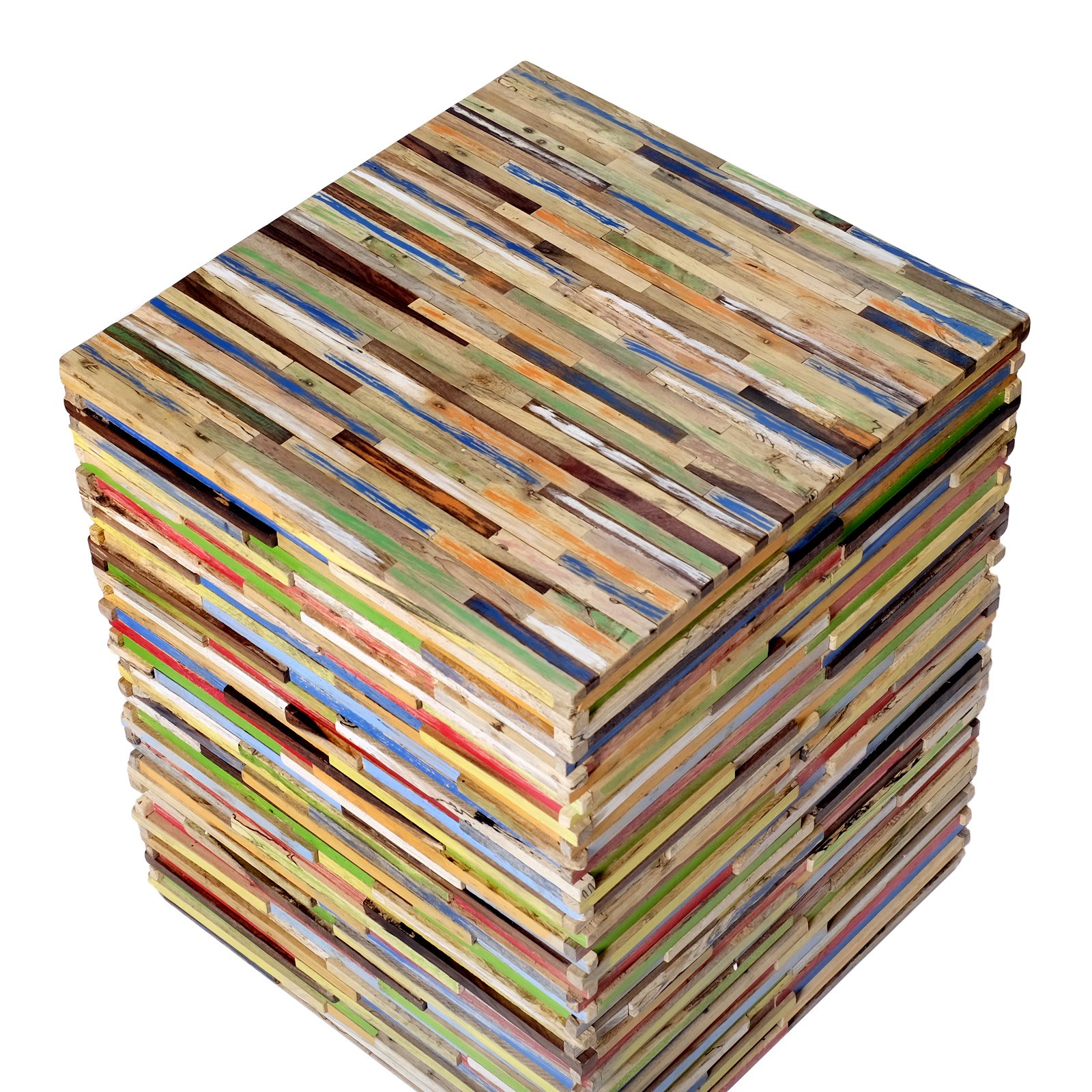 brillibrum-beistelltisch-holz-echtholz-upcycling-45-x-36-x-36-cm-bunt image 5