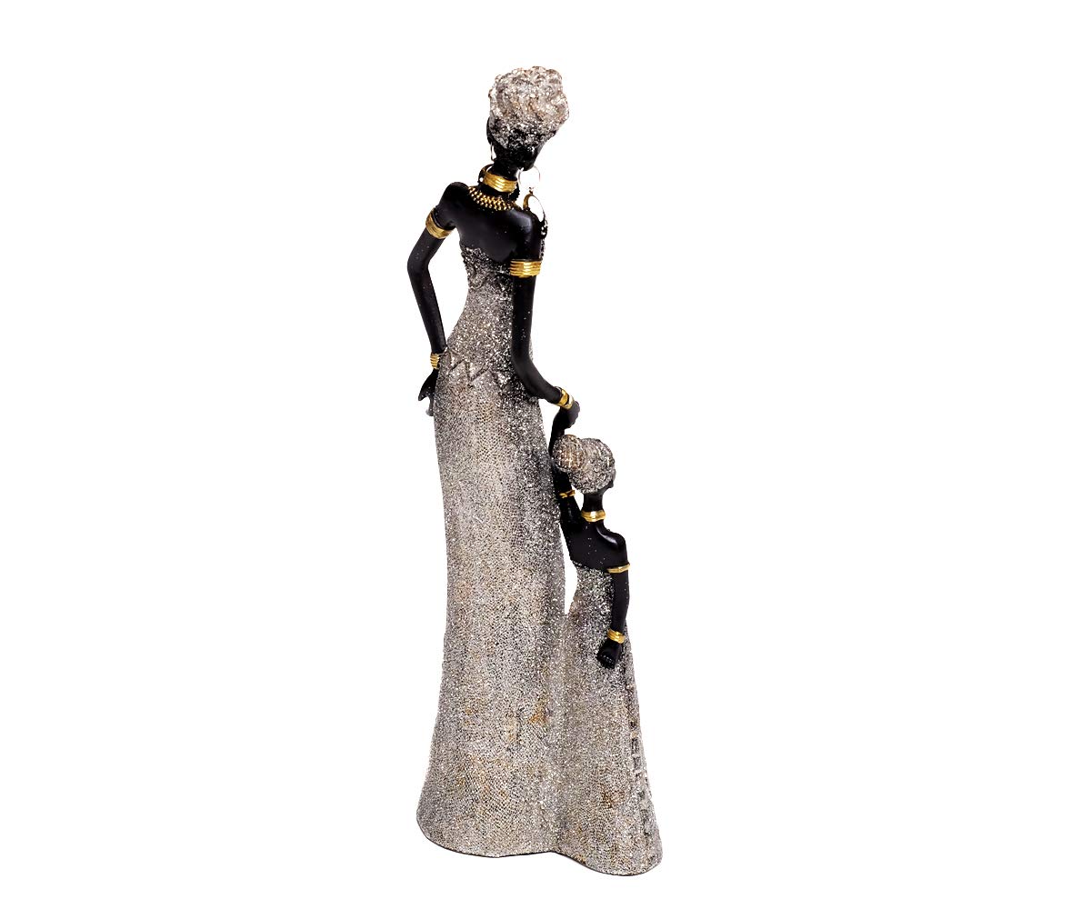brillibrum-design-afrikanerin-mutter-mit-kind-dekofigur-30-5-cm-polyresin image 5