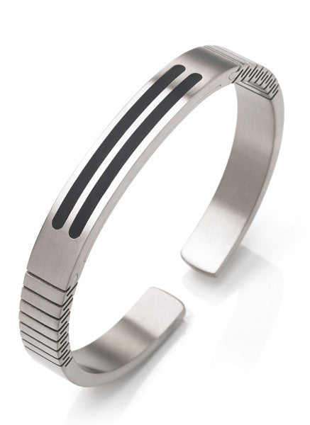 boccia-0340-02-titanium-armreif-emaille-10mm-20-21-5cm image 2