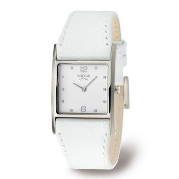 boccia-3160-01-damen-titan-uhr-tank-wei-leder-27-mm image 1