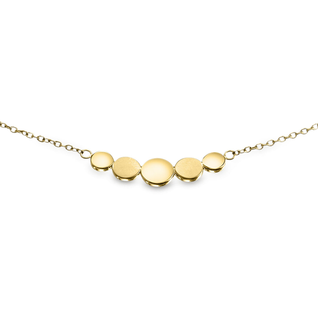 boccia-08031-02-titan-halskette-gold-kreise-44cm-5cm image 1